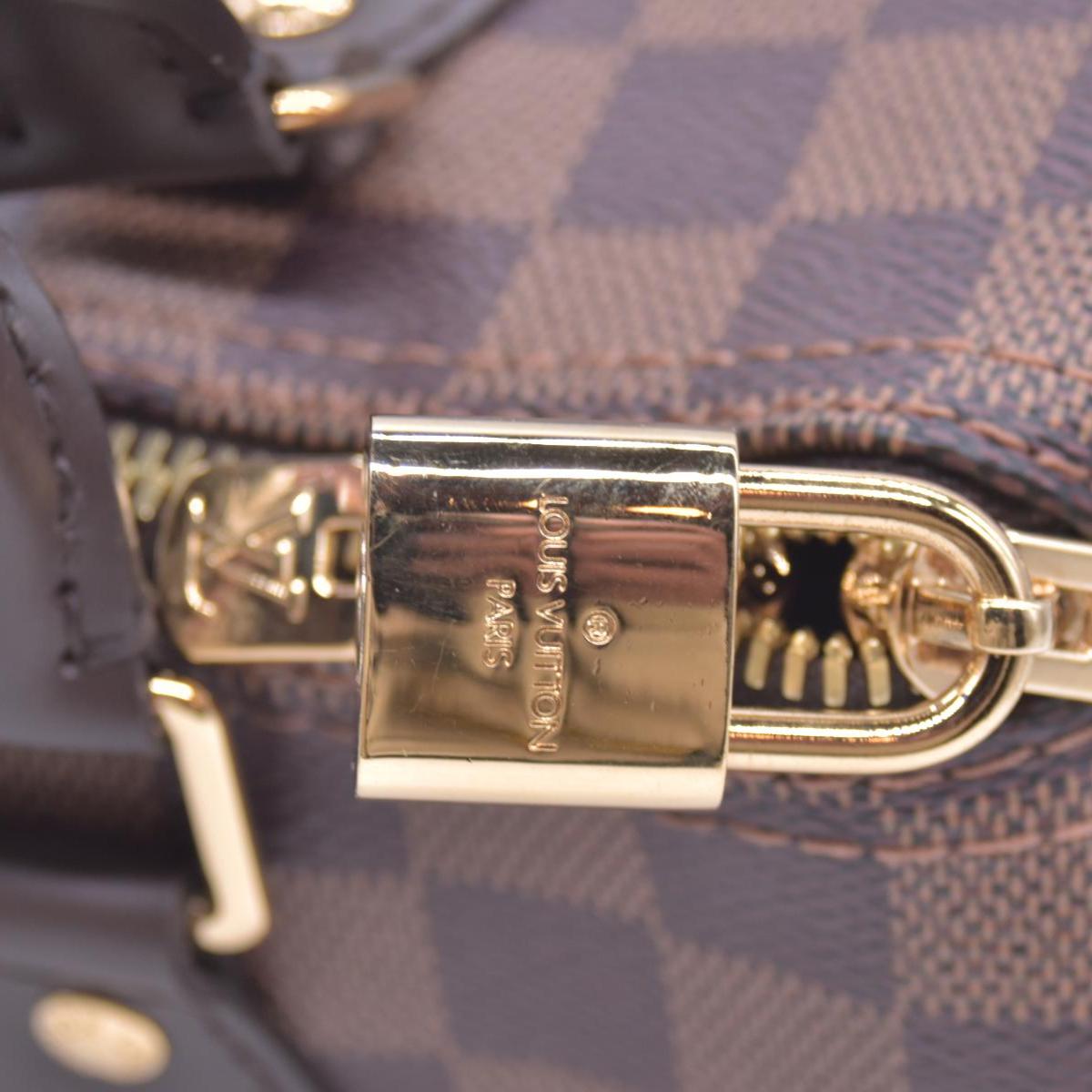 $1980 Louis Vuitton Damier Ebene Speedy Bandouliere 25