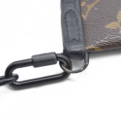 $2180 Louis Vuitton  Monogram Double Flat Messenger Marron CONSIGNMENT