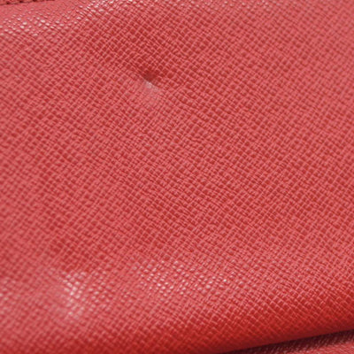 AUCTION $775 Louis Vuitton  Epi French Purse Wallet Red  MI0074