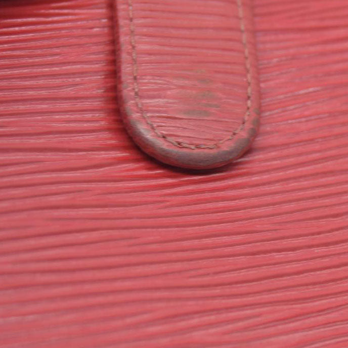 AUCTION $775 Louis Vuitton  Epi French Purse Wallet Red  MI0074