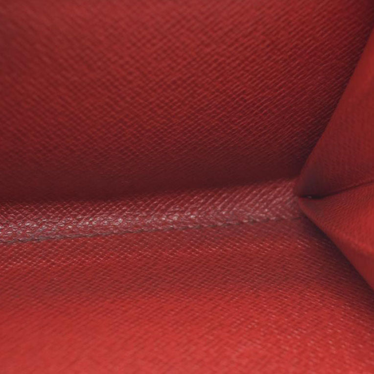 AUCTION $775 Louis Vuitton  Epi French Purse Wallet Red  MI0074