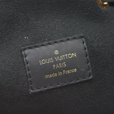 $2980 Louis Vuitton Black Montsouris Empreinte Noir Black Backpack 2020 10019957