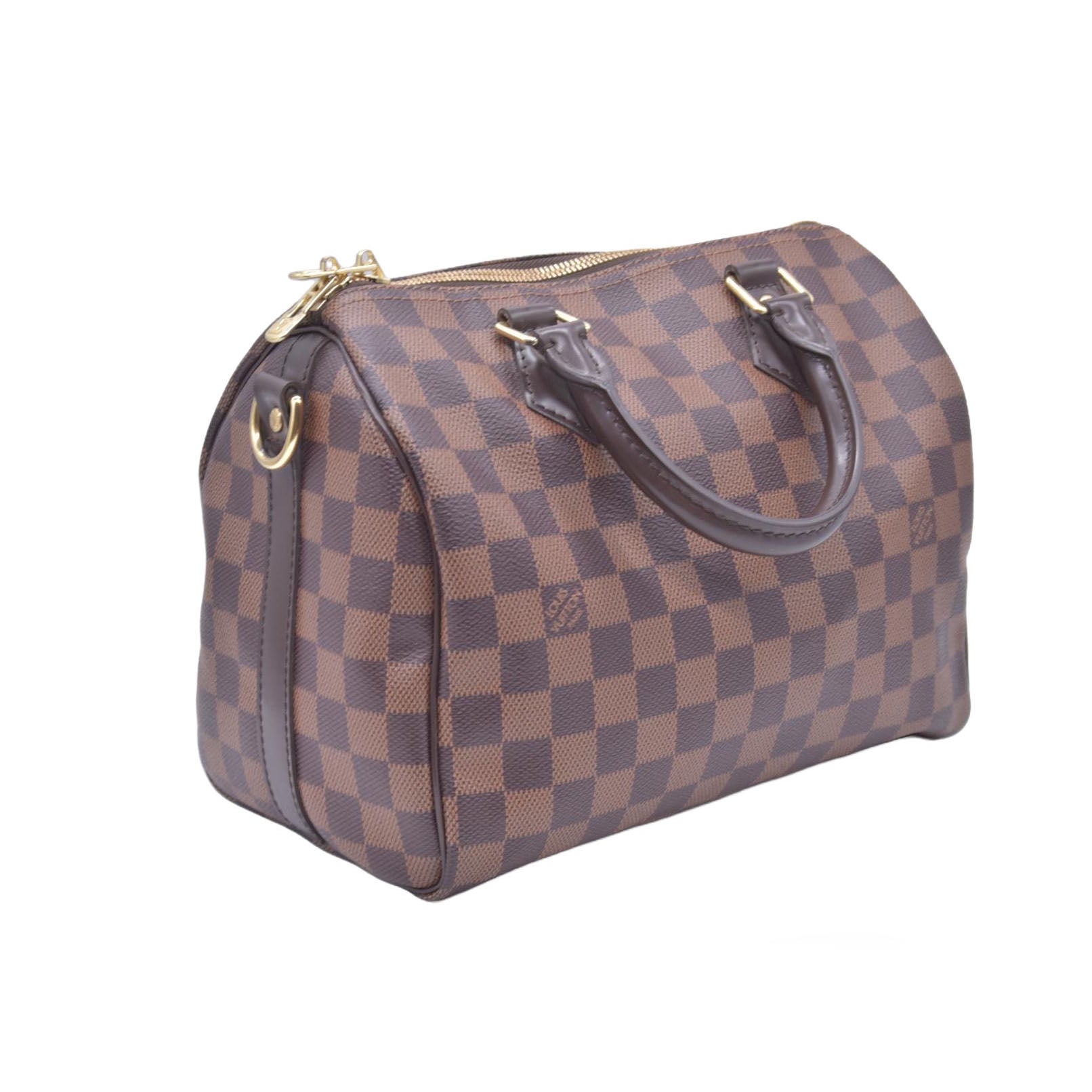 $1980 2018 Louis Vuitton Damier Ebene Speedy Bandouliere 25 CT2138