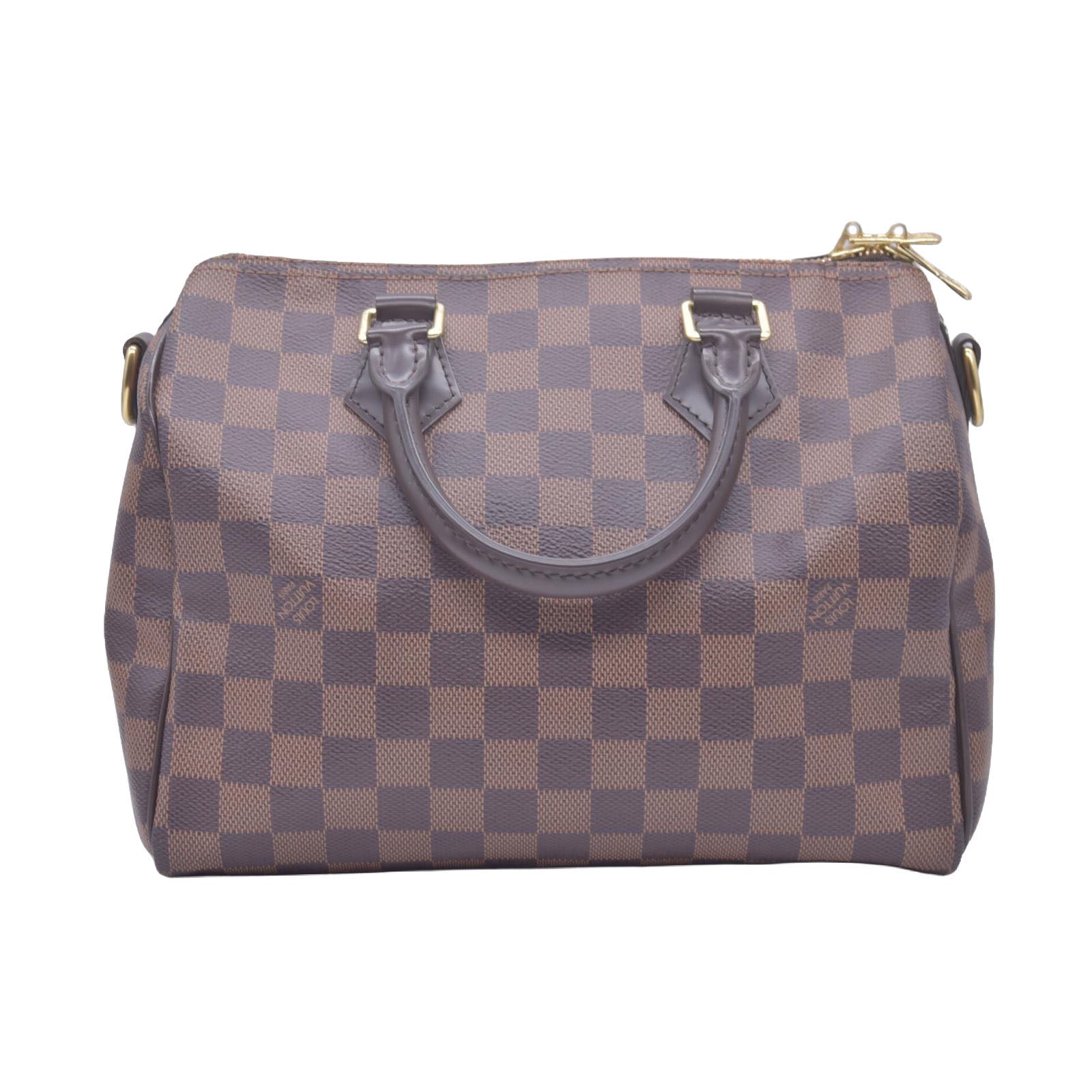 $1980 2018 Louis Vuitton Damier Ebene Speedy Bandouliere 25 CT2138