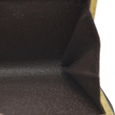 $750 Louis Vuitton  Damier Ebene French Purse Wallet