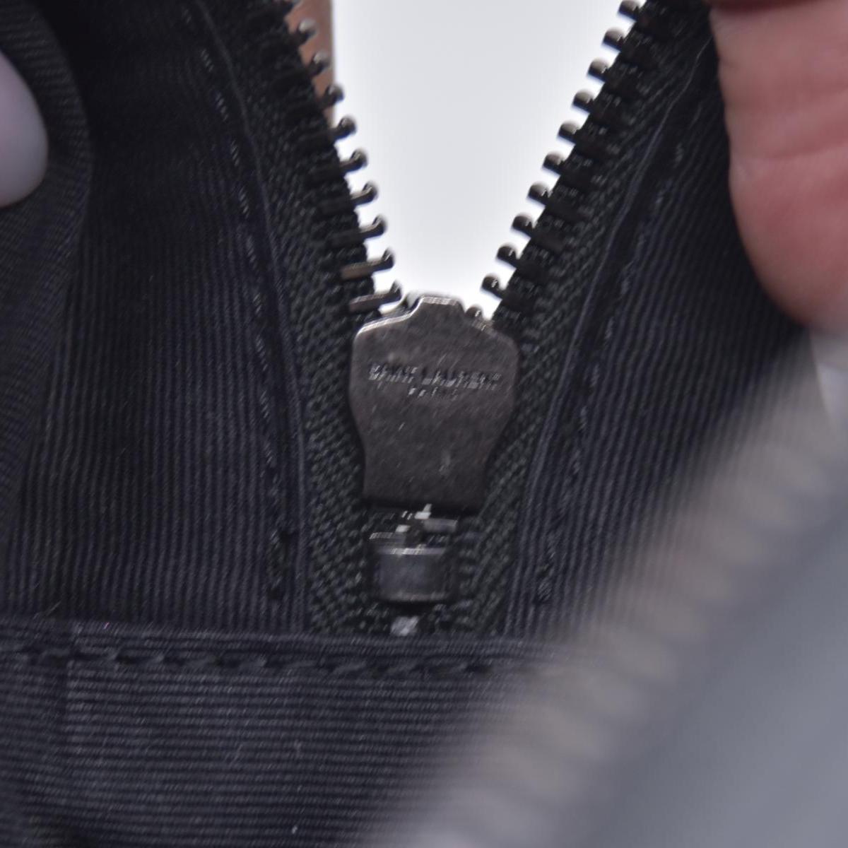 $1950 Saint Laurent Calfskin Matelasse Monogram Lou Camera Bag Black