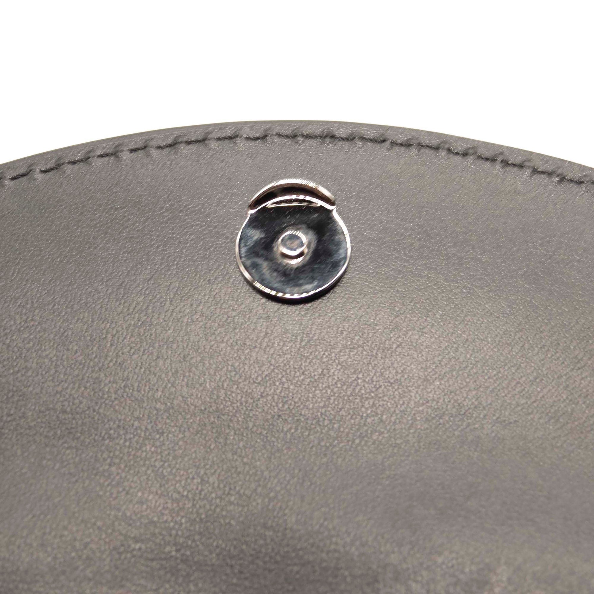 NEW Christian Louboutin Loubi54 Glitter Leather Clutch