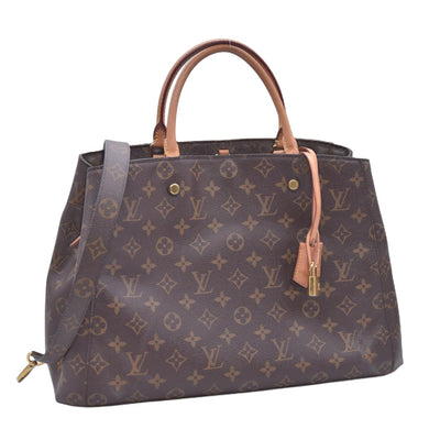 $2620 2019 Louis Vuitton Monogram Montaigne GM GI0119