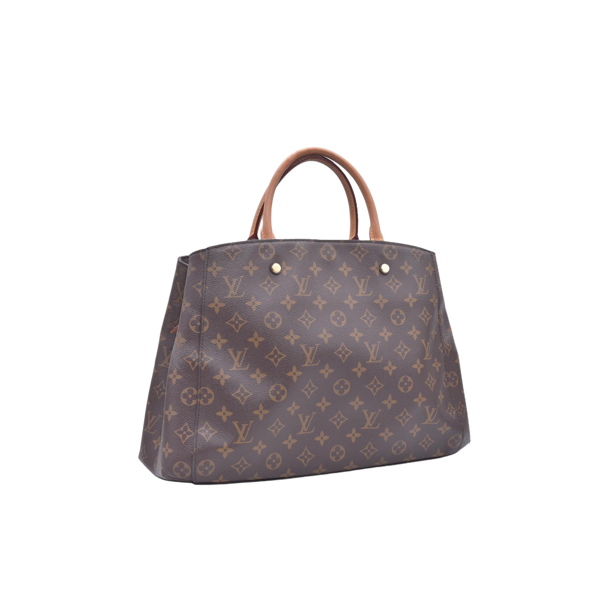 $2620 2019 Louis Vuitton Monogram Montaigne GM GI0119