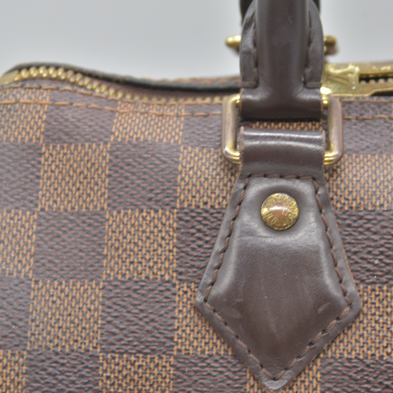 $1940 Louis Vuitton Damier Ebene Speedy Bandouliere 25 MB1147 2017