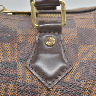 $1940 Louis Vuitton Damier Ebene Speedy Bandouliere 25 MB1147 2017