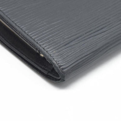 $775 Louis Vuitton  Epi French Purse Wallet Black MI0016 CONSIGNMENT