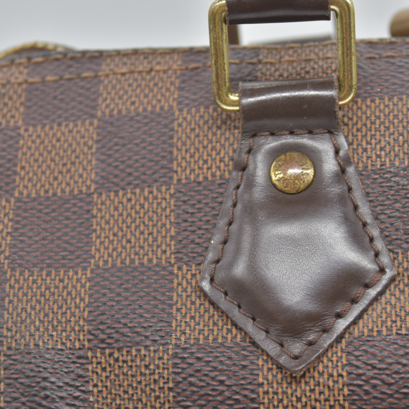 $1940 Louis Vuitton Damier Ebene Speedy Bandouliere 25 MB1147 2017