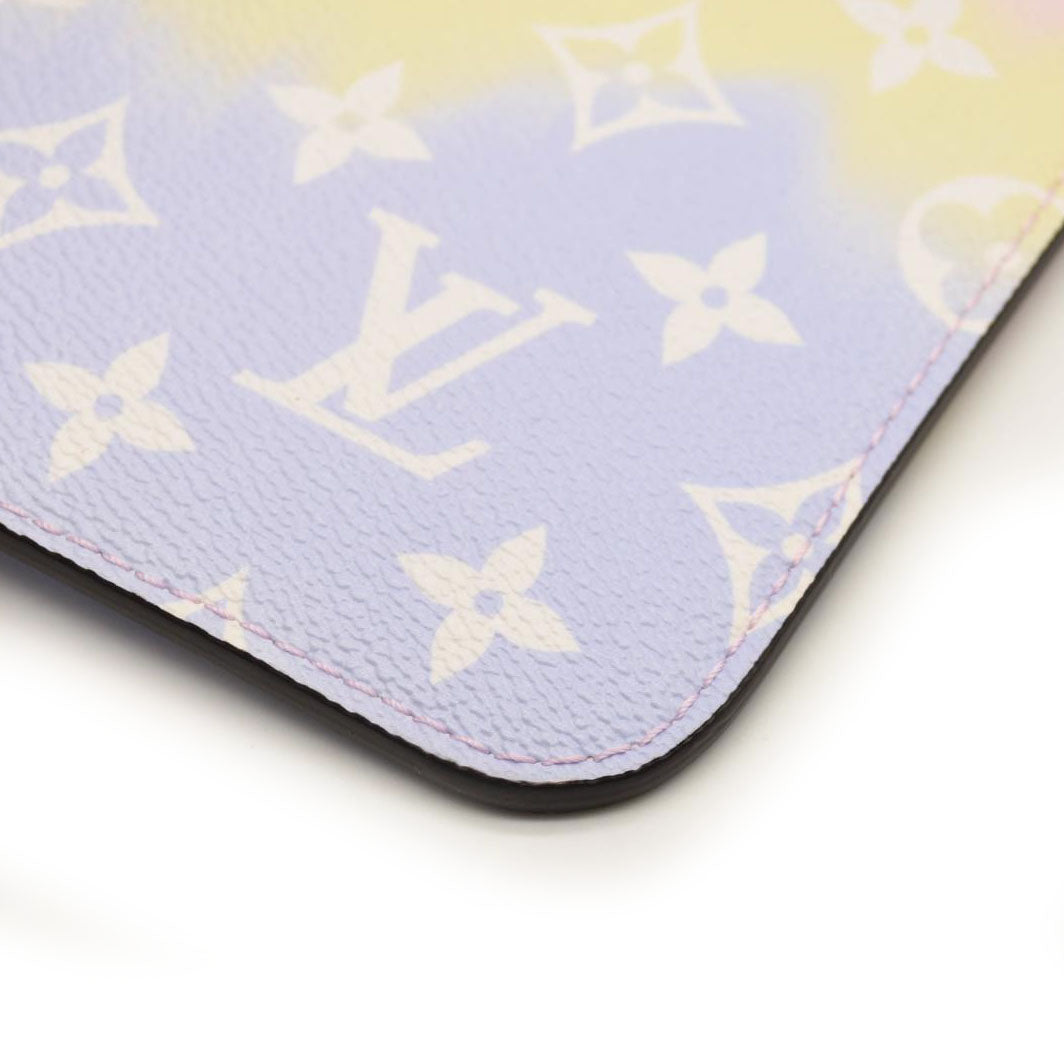 LOUIS VUITTON Monogram Escale Neverfull MM GM Pochette Pastel