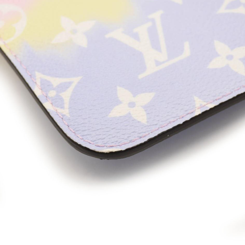 LOUIS VUITTON Monogram Escale Neverfull MM GM Pochette Pastel