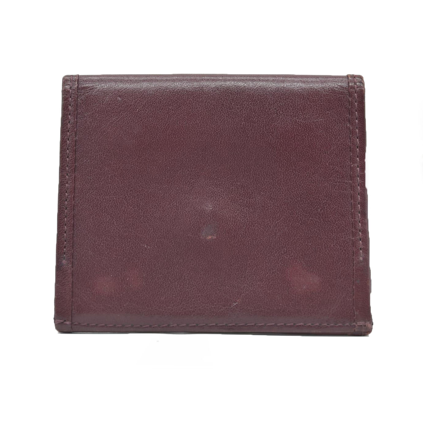 AUCTION $390 Givenchy Leather Coin Purse Wallet Bordeaux