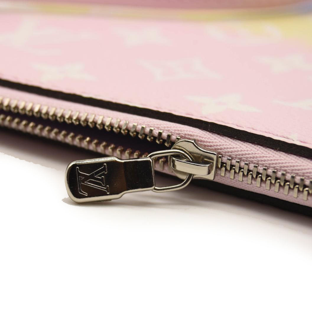 LOUIS VUITTON Monogram Escale Neverfull MM GM Pochette Pastel