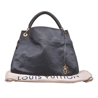 $3800 2016 Louis Vuitton Empreinte Artsy MM Black CA4196 10020668