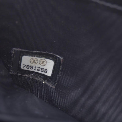 $750 CHANEL Black Caviar Timeless CC Zip Around Wallet CONSIGNMENT 10021437