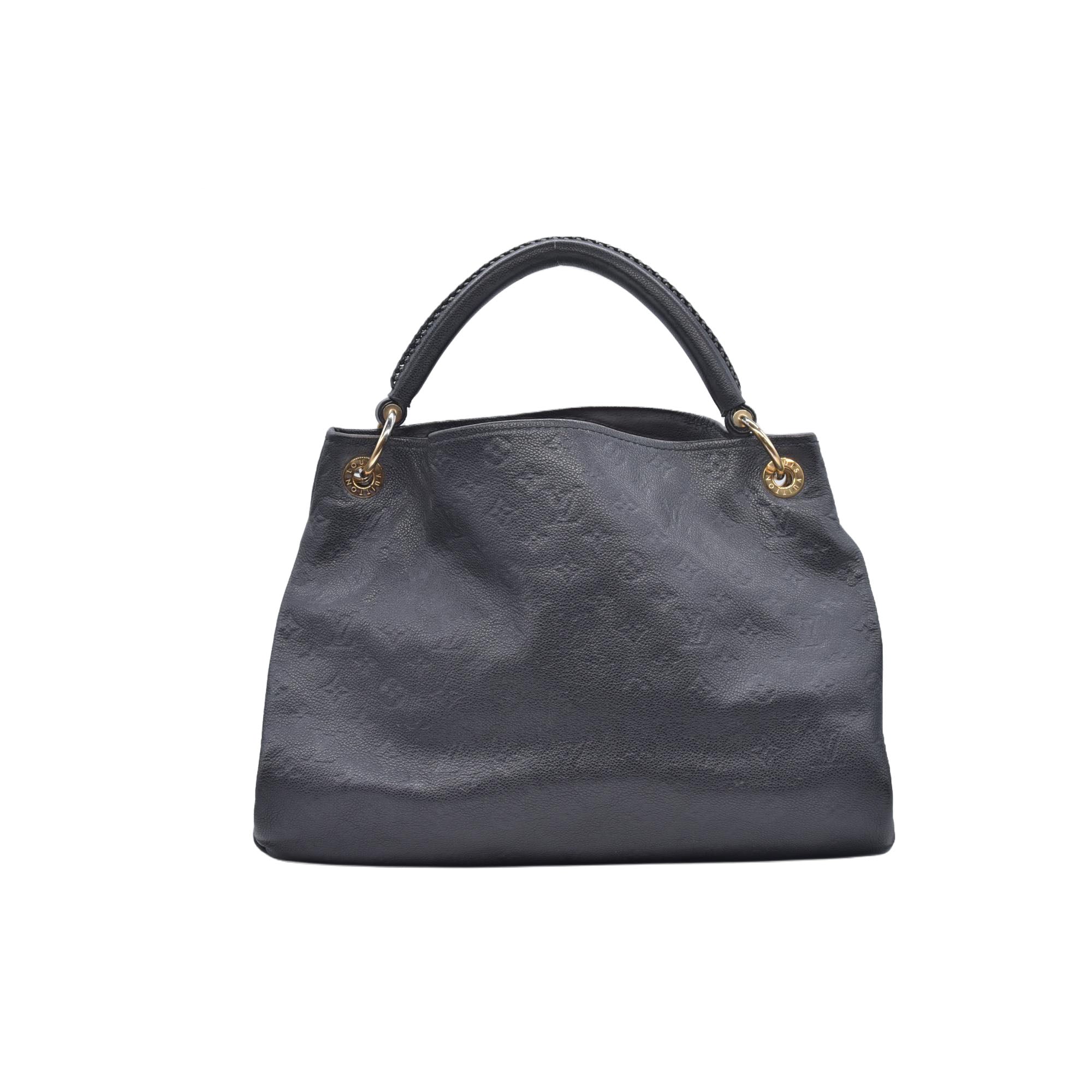 $3800 2016 Louis Vuitton Empreinte Artsy MM Black CA4196 10020668