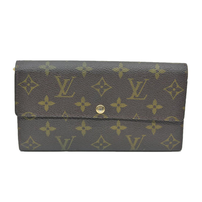 AUCTION $725 Louis Vuitton Monogram Sarah Wallet CA5008