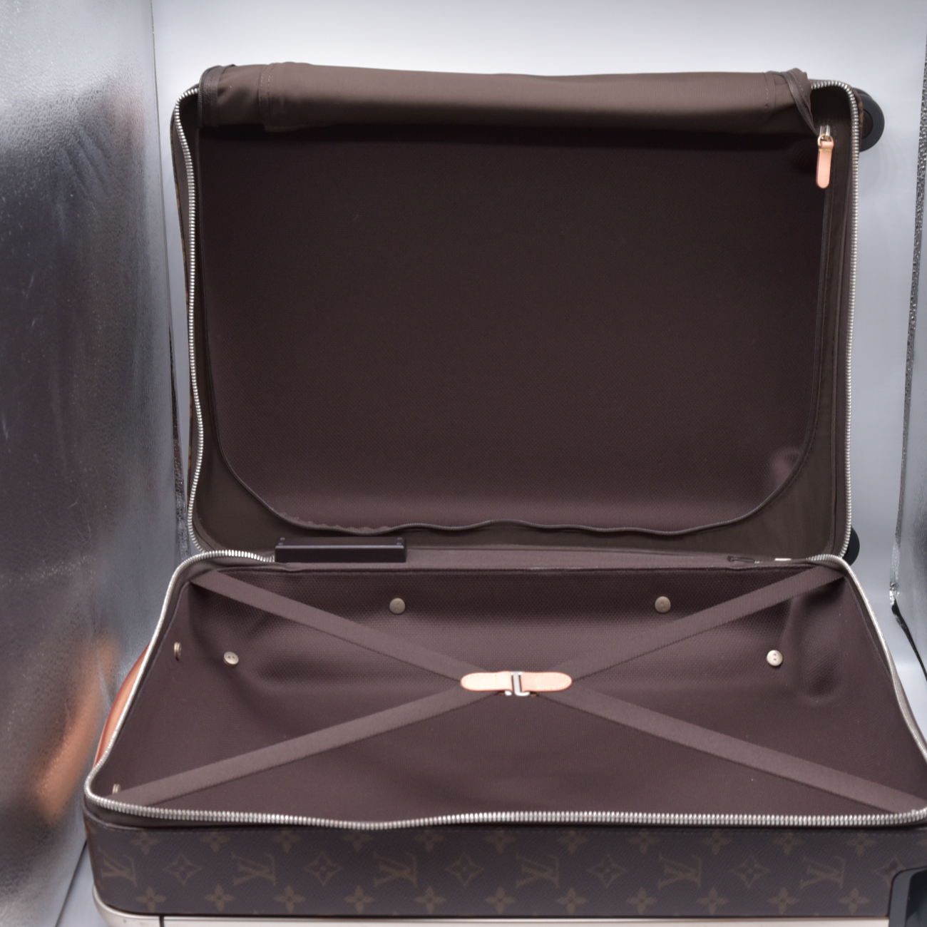 $3450 2021 Louis Vuitton Monogram Horizon 50 Carryon Suitcase BA0291 10020368