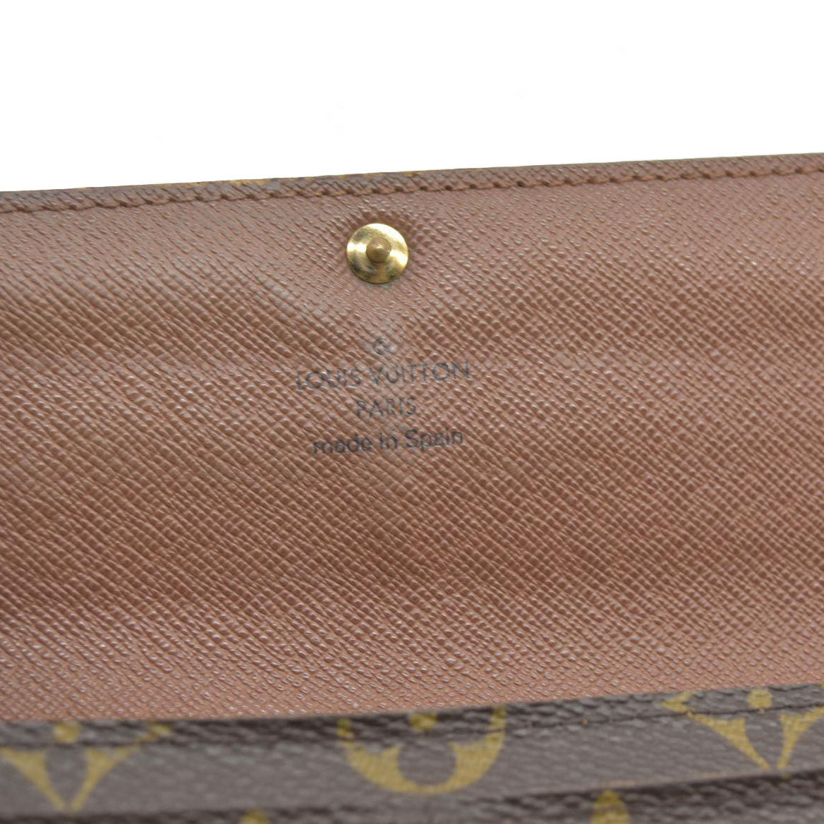 AUCTION $725 Louis Vuitton Monogram Sarah Wallet CA5008