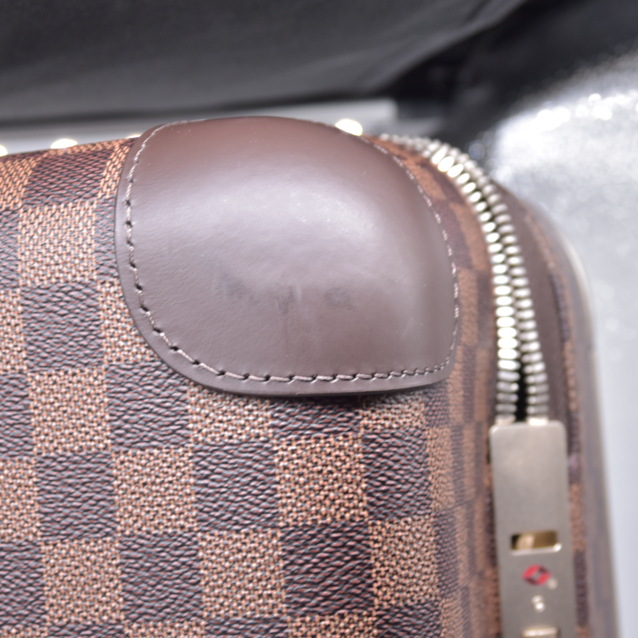 $3550 Louis Vuitton Damier Ebene Horizon 55 RFID 10020665