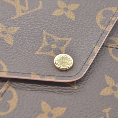 $835 Louis Vuitton 2018 Monogram Kirigami Large Rose Ballerine SN2168