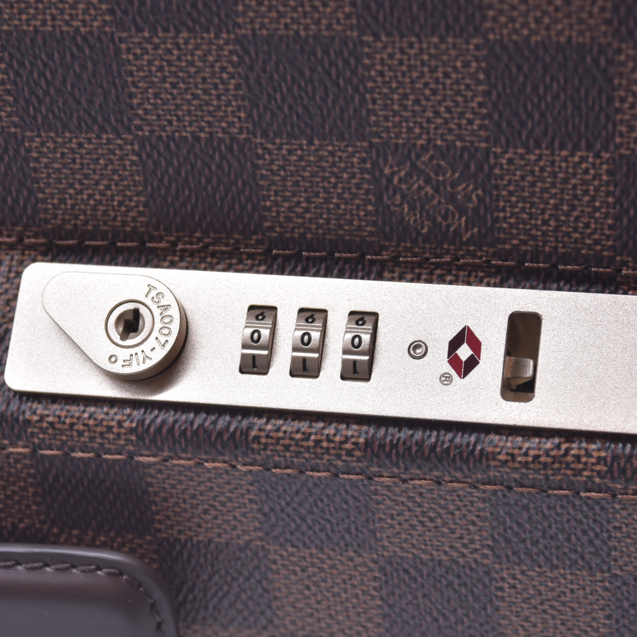 $3550 Louis Vuitton Damier Ebene Horizon 55 RFID 10020665