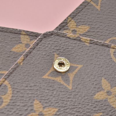$835 Louis Vuitton 2018 Monogram Kirigami Large Rose Ballerine SN2168