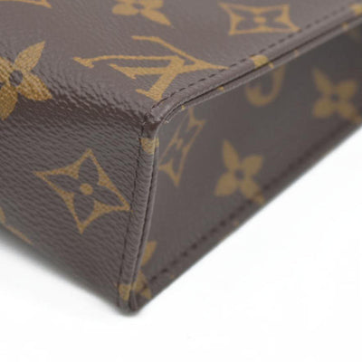 $885 RFID Louis Vuitton  Monogram Toiletry Pouch 19 Red CONSIGNMENT