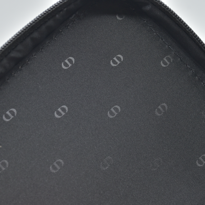 Dior Black Patent Vanity Case / Trousse Pouch — CD Logo — Beauty Gift With Purchase