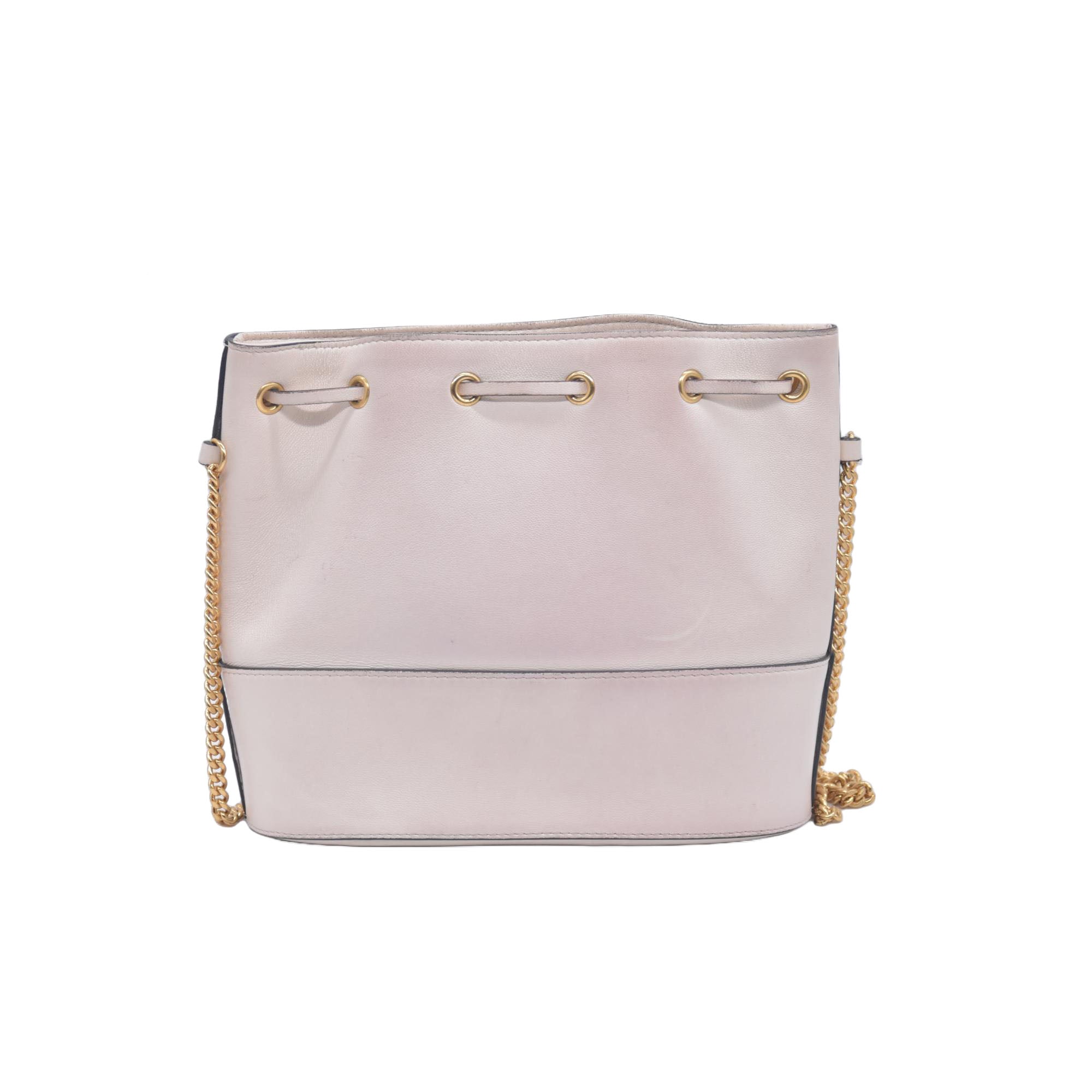 $1450 Valentino Mini VLogo Signature Bucket Bag In Nappa Leather 10020670