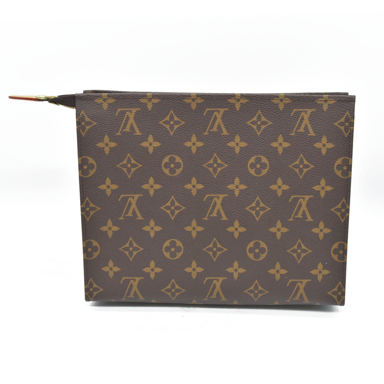 $1620 Louis Vuitton  Monogram Toiletry Pouch 26 Pink