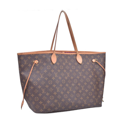 $2310 2015 Louis Vuitton Monogram Neo Neverfull GM Pivoine with Pouch SD4195
