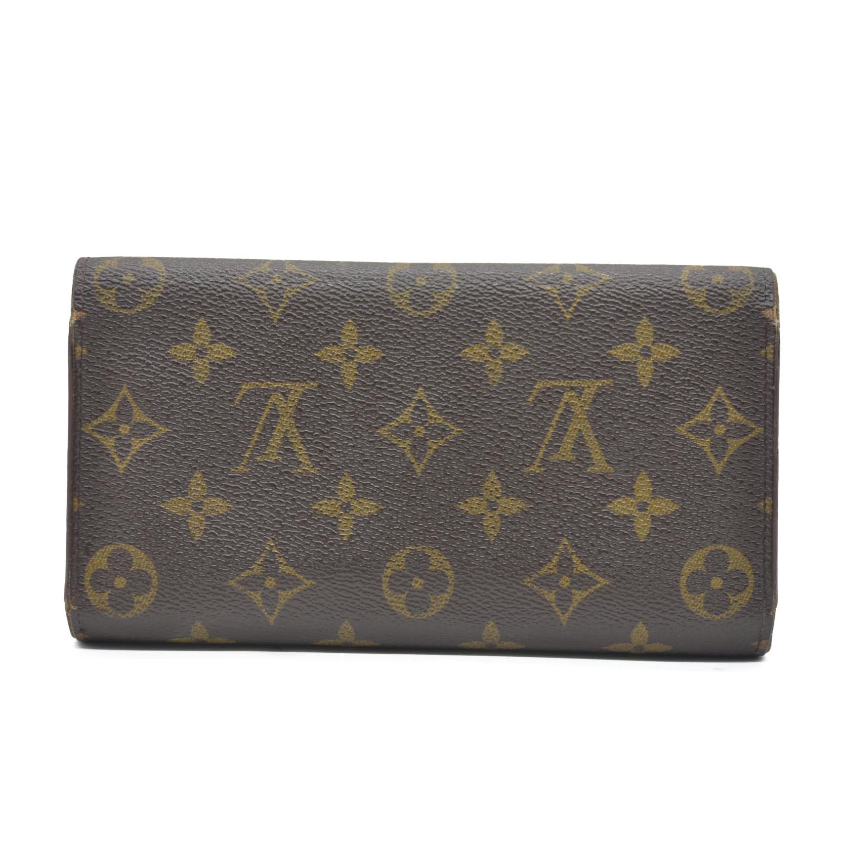 Louis Vuitton Monogram Porte Tresor International Trifold Long Wallet TH0928