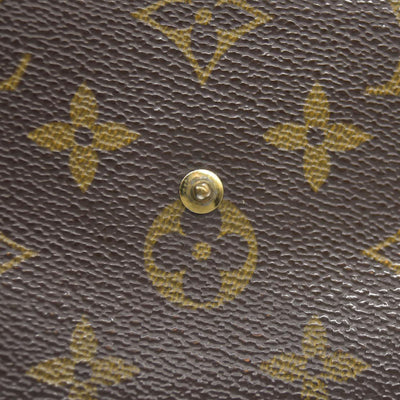 Louis Vuitton Monogram Porte Tresor International Trifold Long Wallet TH0928