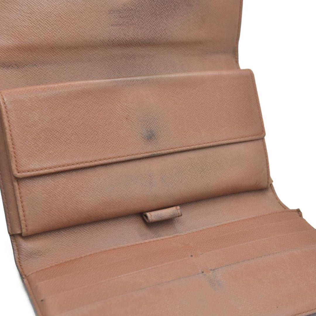 Louis Vuitton Monogram Porte Tresor International Trifold Long Wallet TH0928