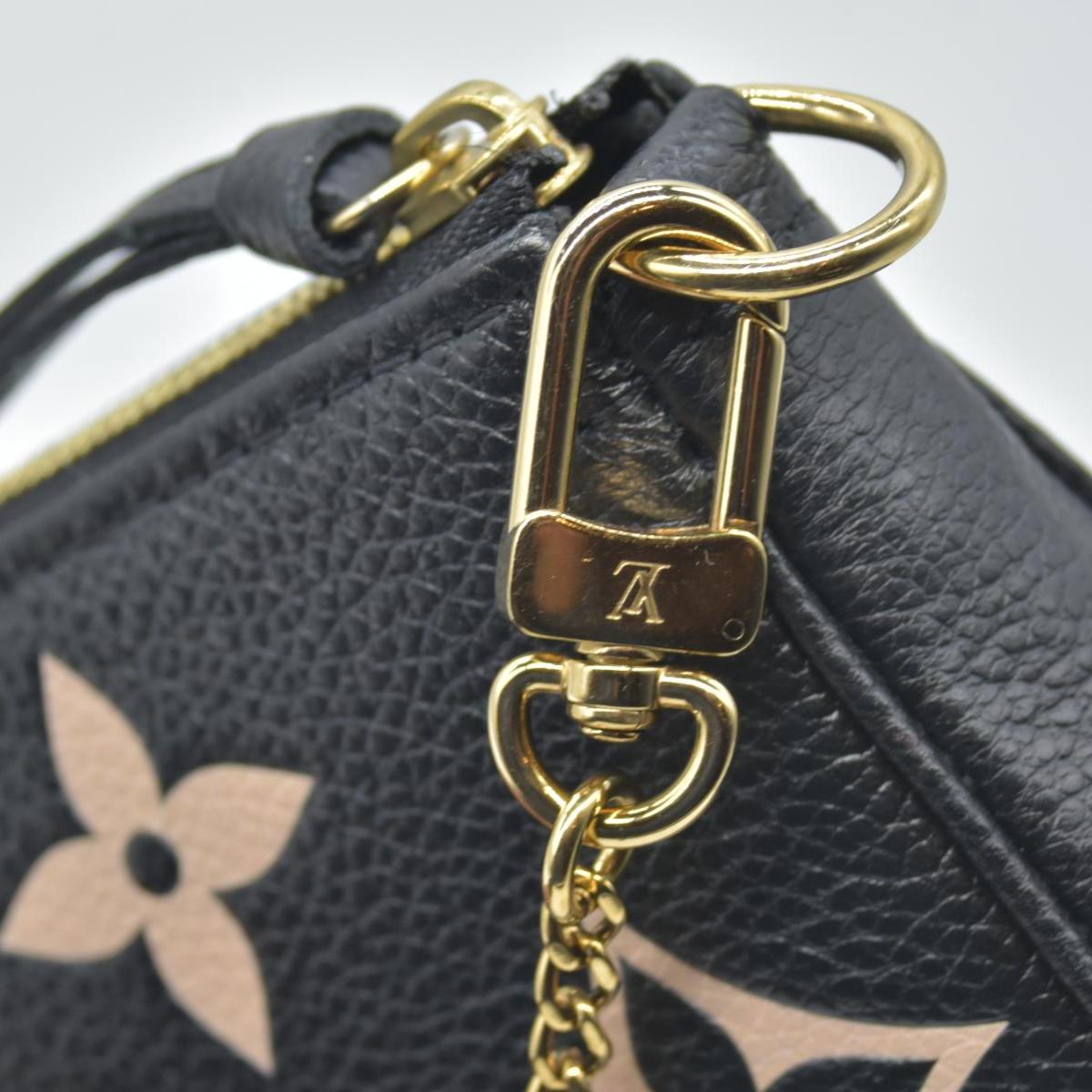 Louis Vuitton Empreinte Monogram Giant Mini Pochette Accessories Black
