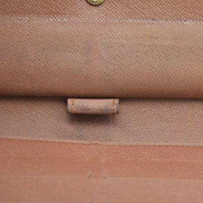 Louis Vuitton Monogram Porte Tresor International Trifold Long Wallet TH0928