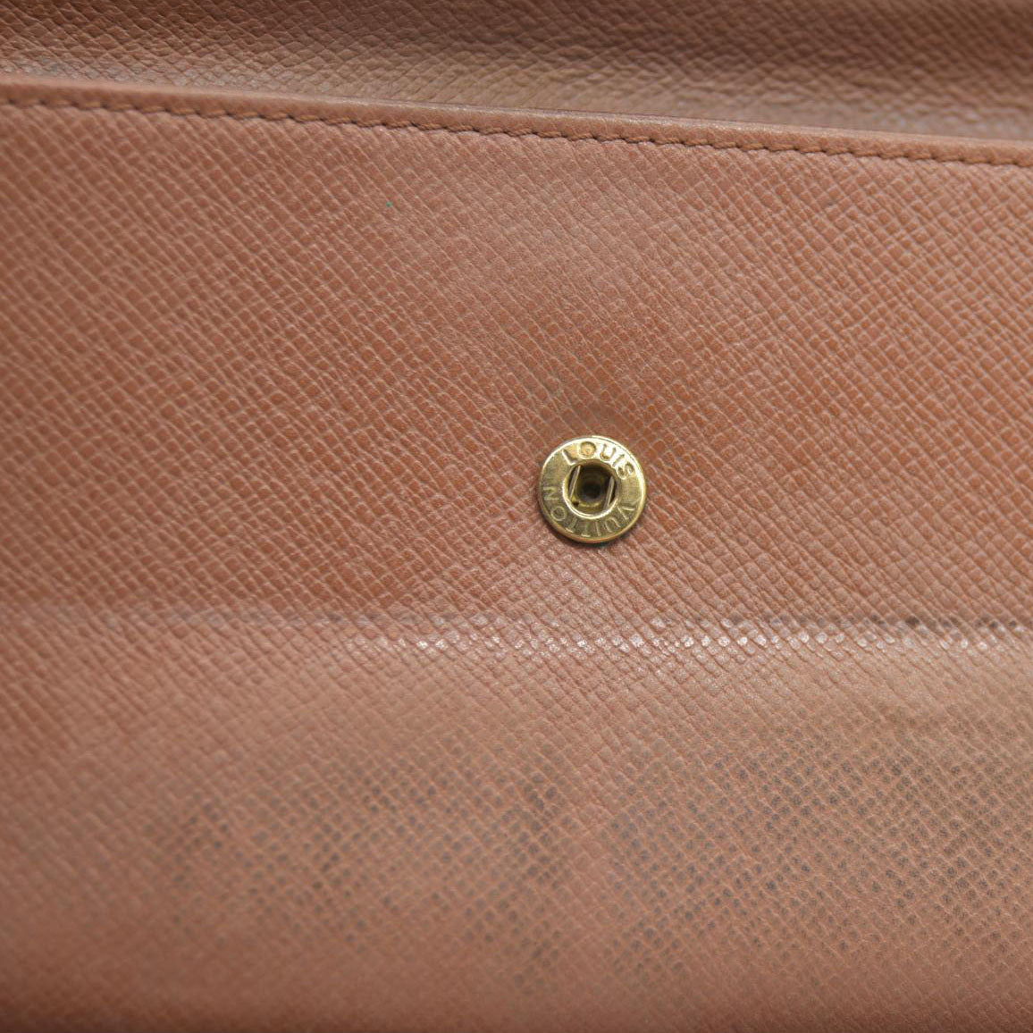 Louis Vuitton Monogram Porte Tresor International Trifold Long Wallet TH0928