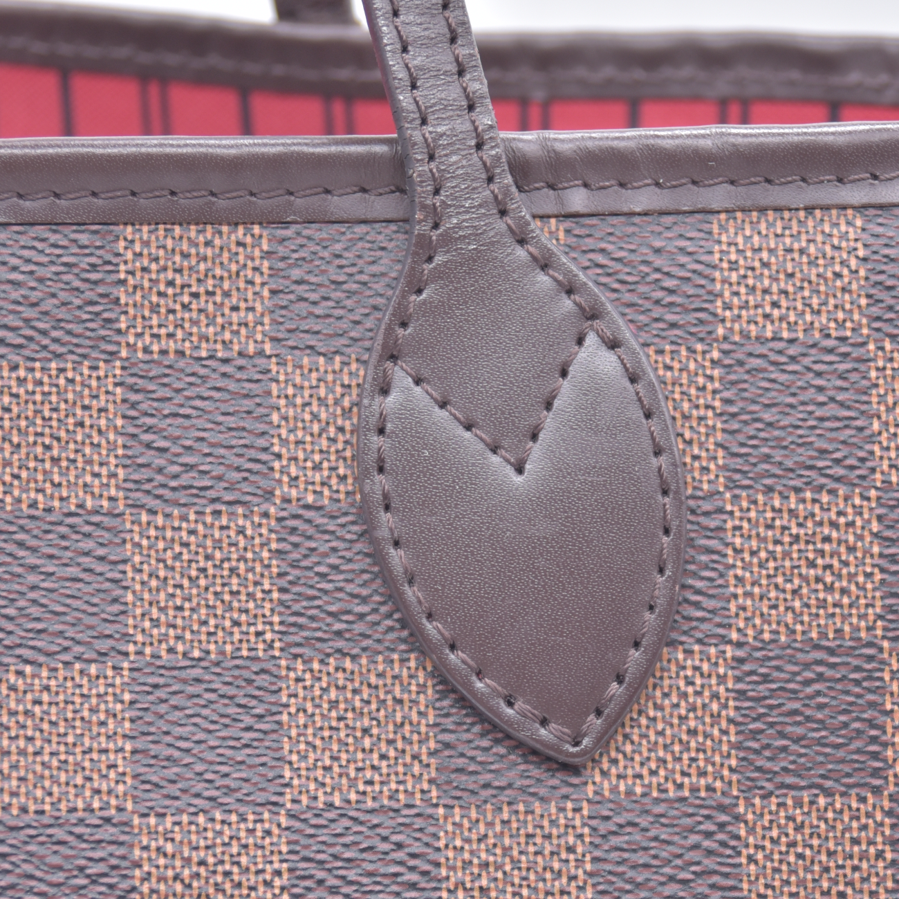 $2240 2018 Louis Vuitton Damier Ebene Neverfull MM with Pouch GI1118 10021407