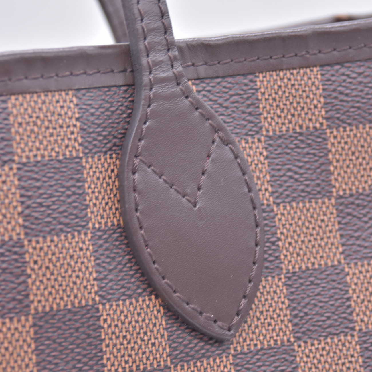$2240 2018 Louis Vuitton Damier Ebene Neverfull MM with Pouch GI1118 10021407