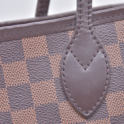 $2240 2018 Louis Vuitton Damier Ebene Neverfull MM with Pouch GI1118 10021407