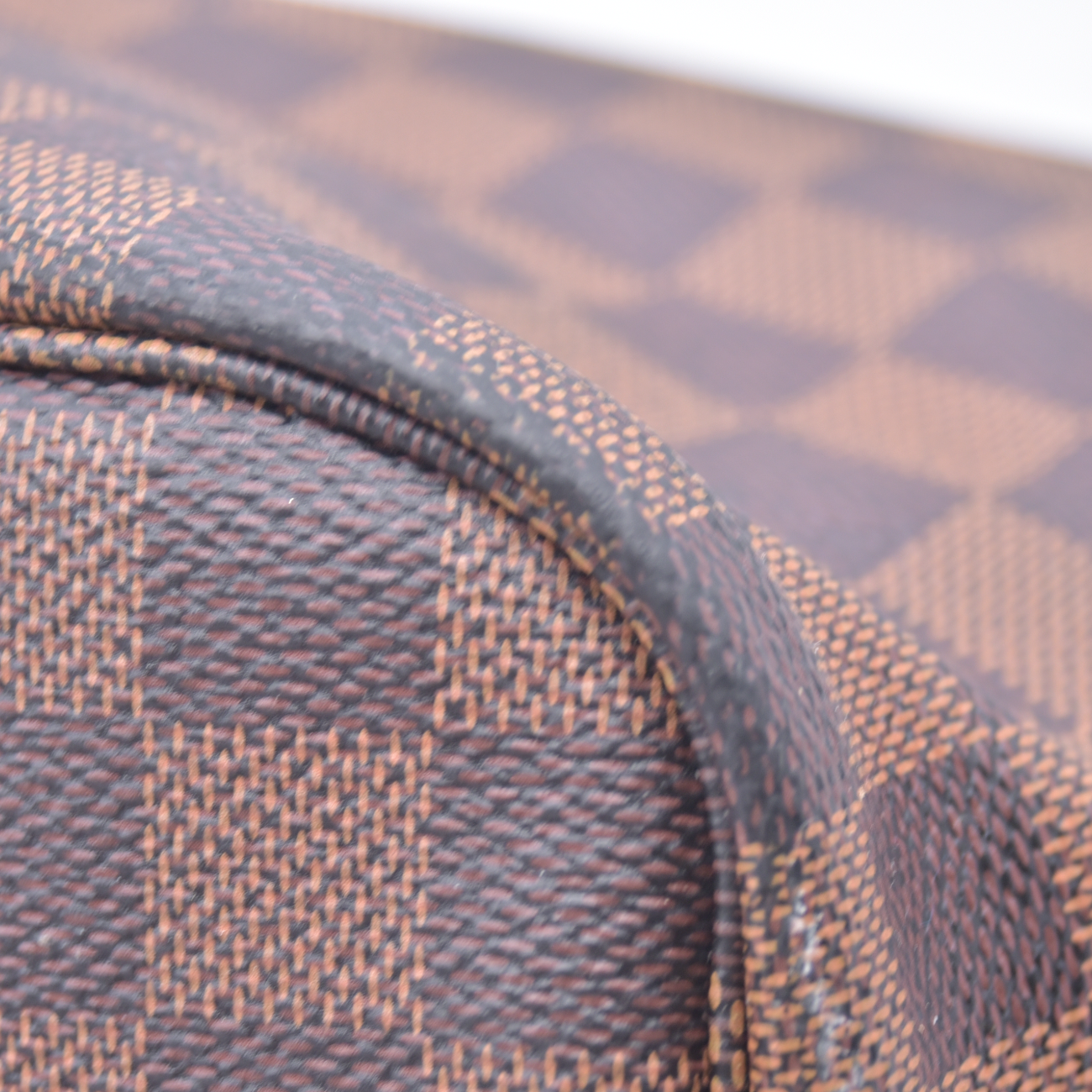 $2240 2018 Louis Vuitton Damier Ebene Neverfull MM with Pouch GI1118 10021407