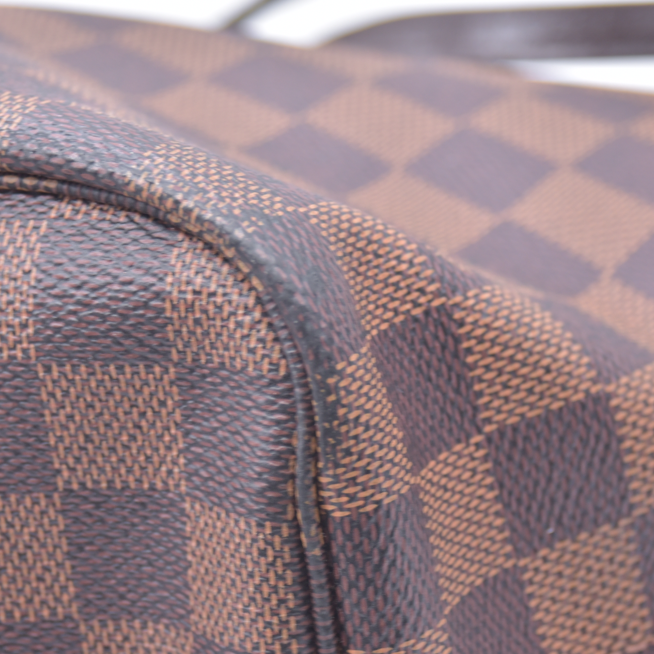 $2240 2018 Louis Vuitton Damier Ebene Neverfull MM with Pouch GI1118 10021407