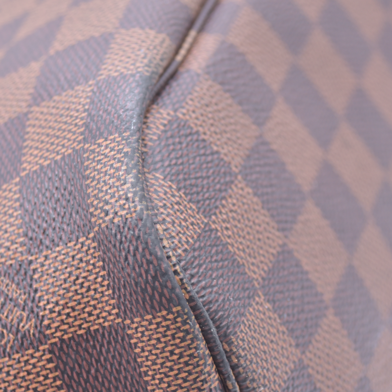 $2240 2018 Louis Vuitton Damier Ebene Neverfull MM with Pouch GI1118 10021407
