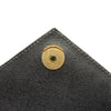 SAINT LAURENT Grain De Poudre Textured Mixed Matelasse Triquilt Medium Monogram Satchel Black