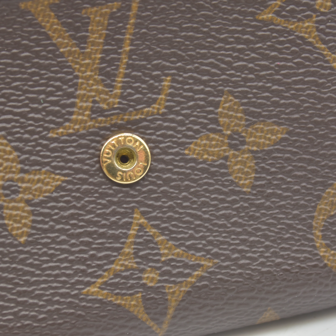 $535 RFID Louis Vuitton Monogram Zoe Wallet Fuchsia